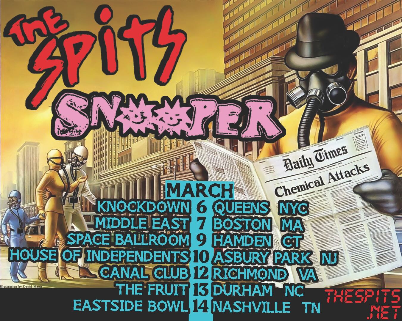 The Spits Tour Poster 2026